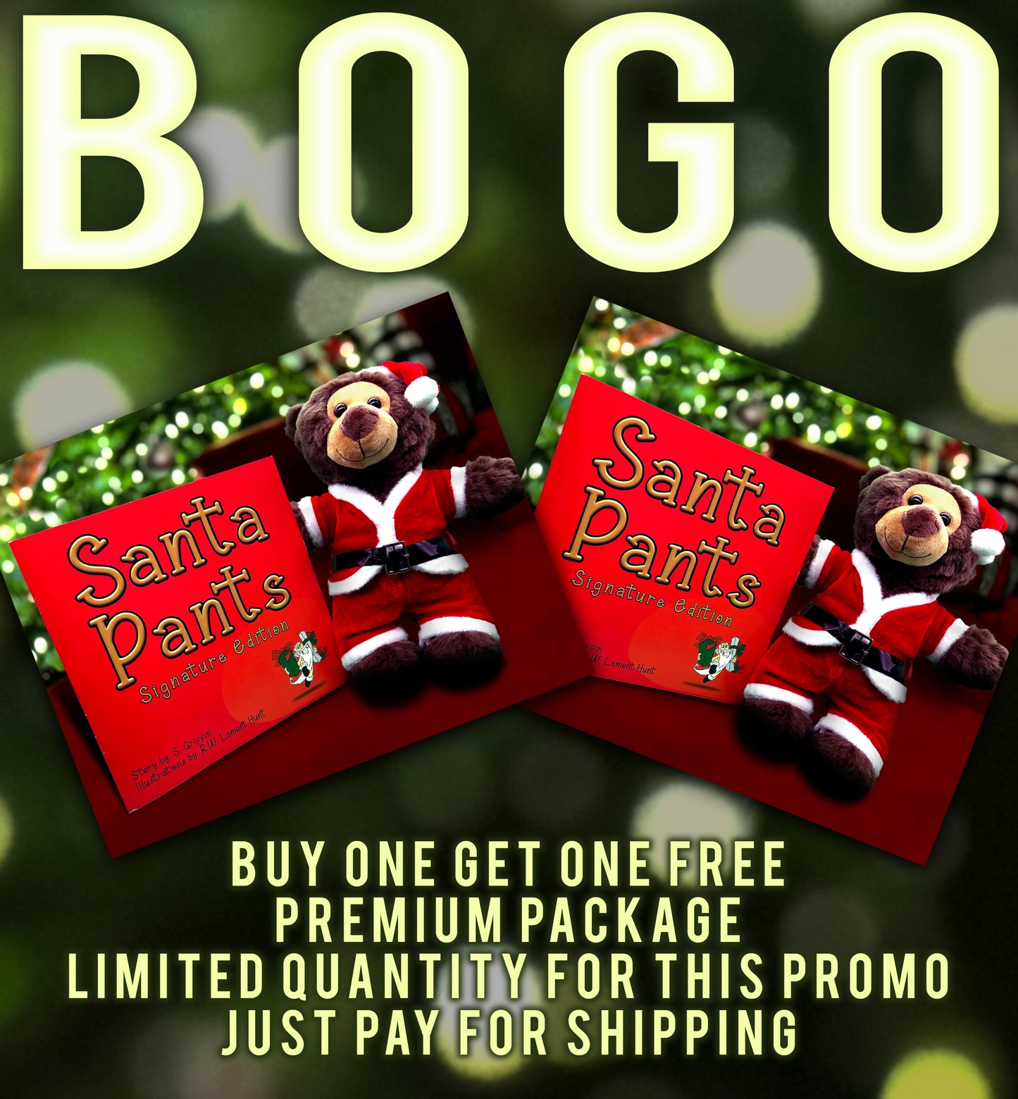 Santa Pants BOGO Premium Package