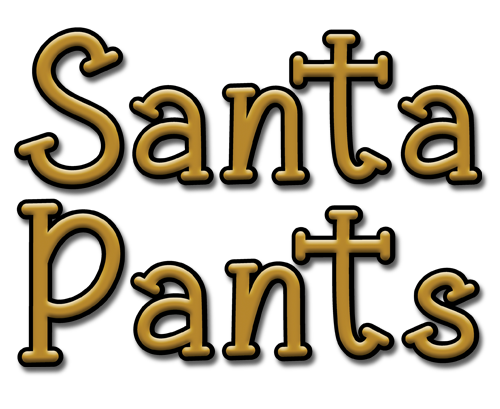 Santa Pants Logo