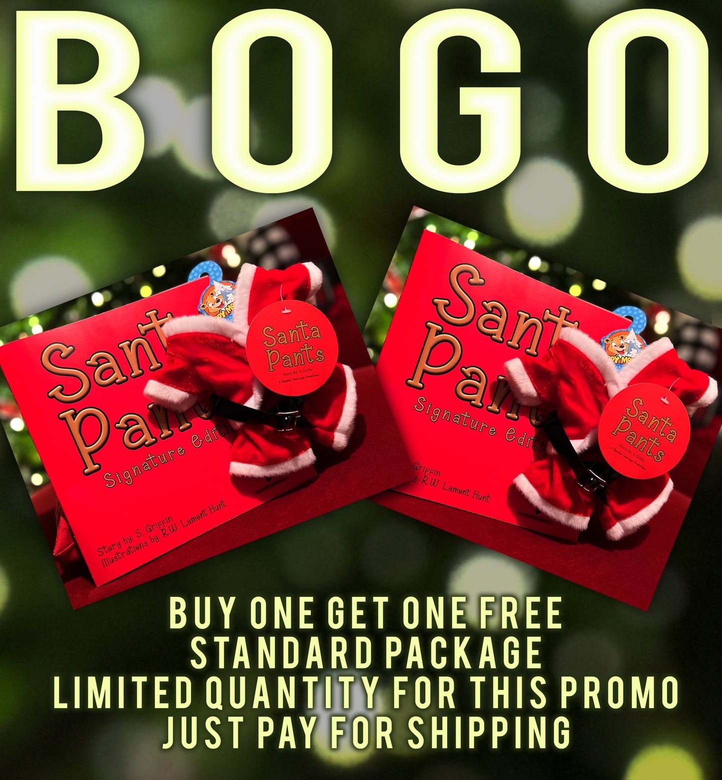 Santa Pants BOGO Standard Package